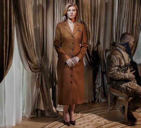 ukraine first lady dress Ukraine's First Lady Shows Solidarity for Fashion Industry