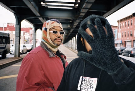 Elucid, left, with Billy Woods.