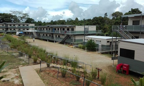 The East Lorengau Transit Accommodation for refugees on Manus Island 