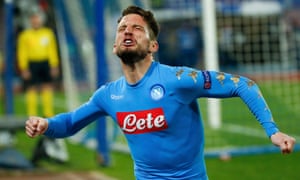 Dries Mertens has scored 38 goals for Napoli in an incredible 12 months since being switched up front.
