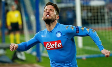 Dries Mertens has scored 38 goals for Napoli in an incredible 12 months since being switched up front. 