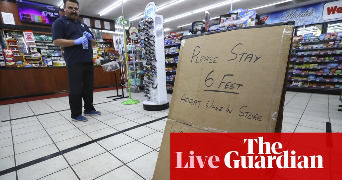 coronavirus us live: trump to revise physical distancing guidelines despite experts' warnings | us news