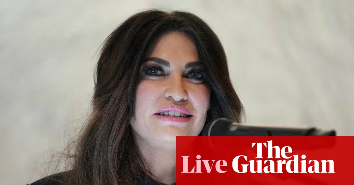 Katie Zacharia addresses media in first briefing as White House press secretary – live