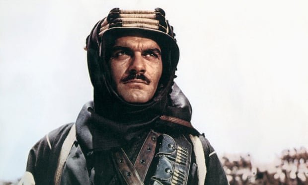 Omar Sharif in Lawrence of Arabia.