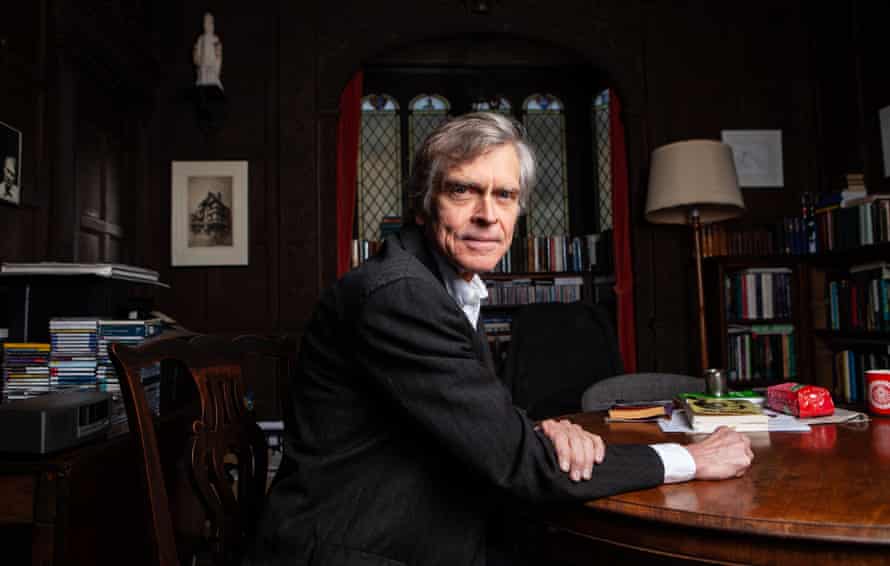 Jeff McMahan, photographed in his office at Chorpus Christi college, Oxford