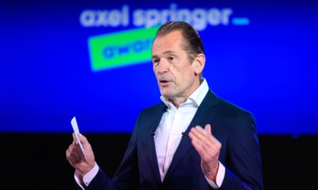 Axel Springer CEO Mathias Döpfner