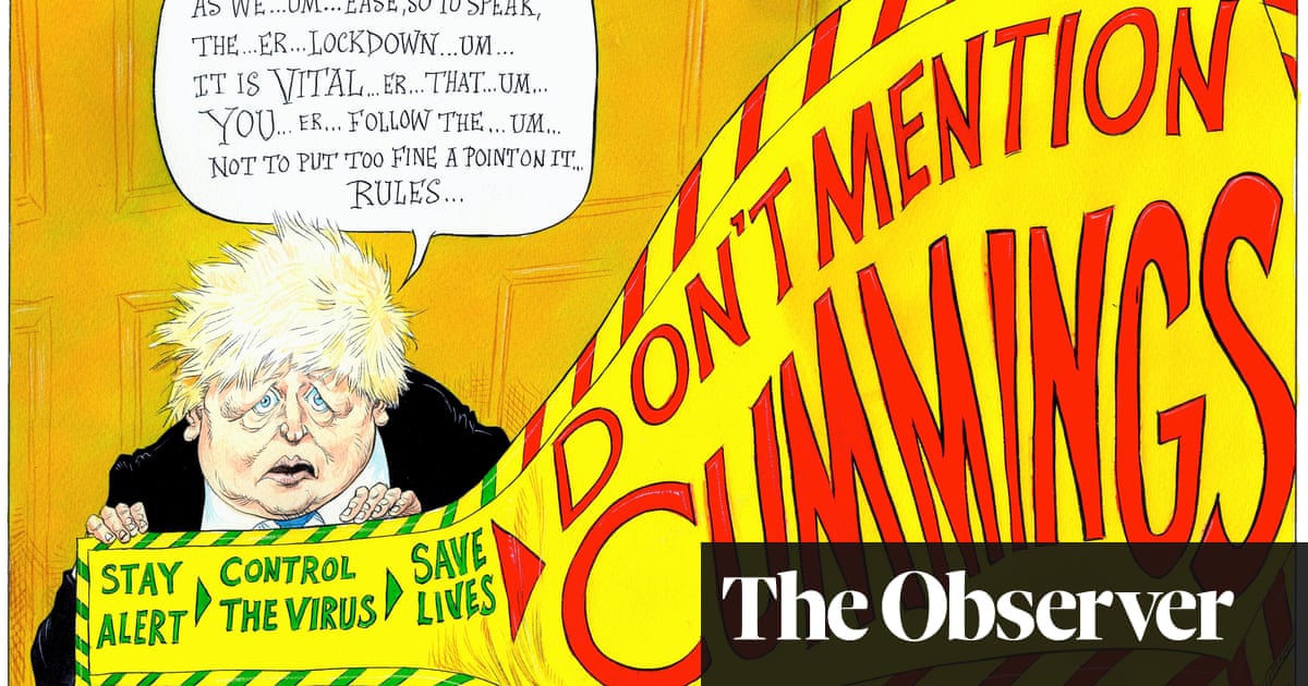 Boris Johnson Tells The Nation To Follow The Rules Cartoon Opinion The Guardian