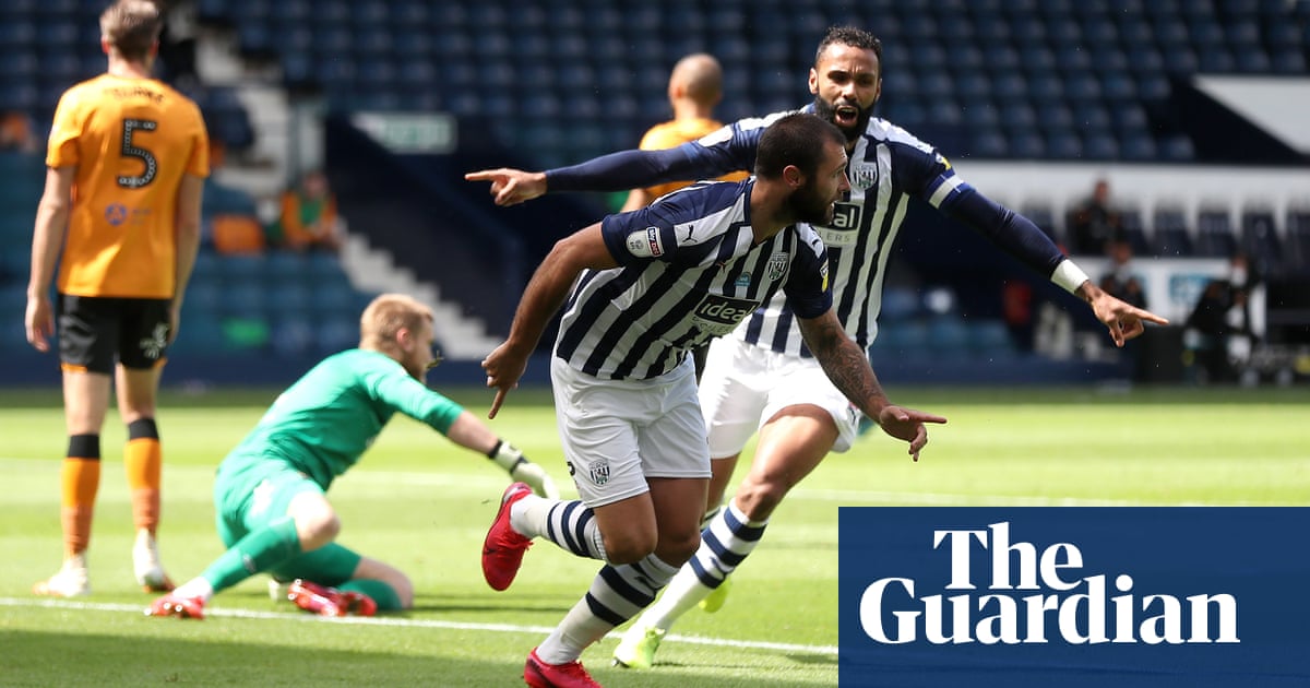 Ahmed Hegazi scores then sees red as West Brom make hard work of Hull win