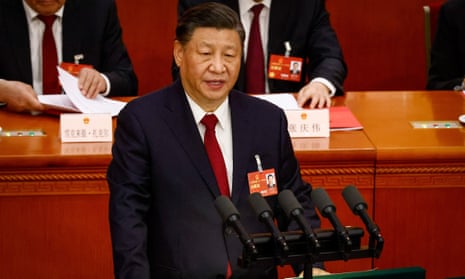Xi Jinping speaks at the close of the National People's Congress