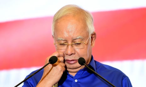 Former Malaysian prime minister Najib Razak, who is widely suspected to have links to the murder of Altantuya Shaariibuu.