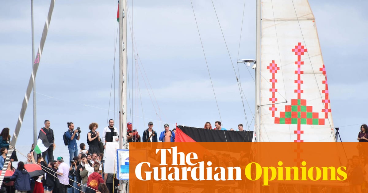 I’m on a boat bound for Gaza – sailing, scrubbing and warding off sea sickness – all so we can break Israel’s blockade