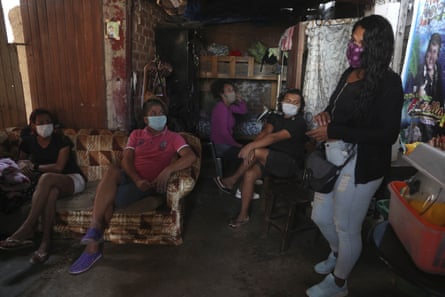 Transgender sex workers in the San Juan de Miraflores shantytown of Lima, Peru