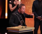 Adolescence scoops four prizes in dominant night at Bafta TV awards