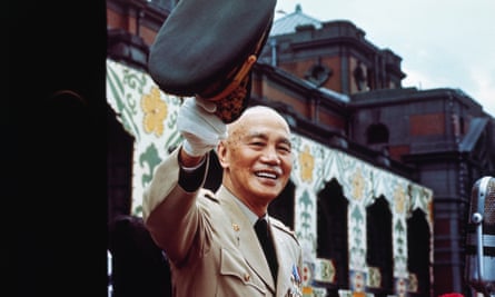 Chiang Kai-shek Waving His Hat