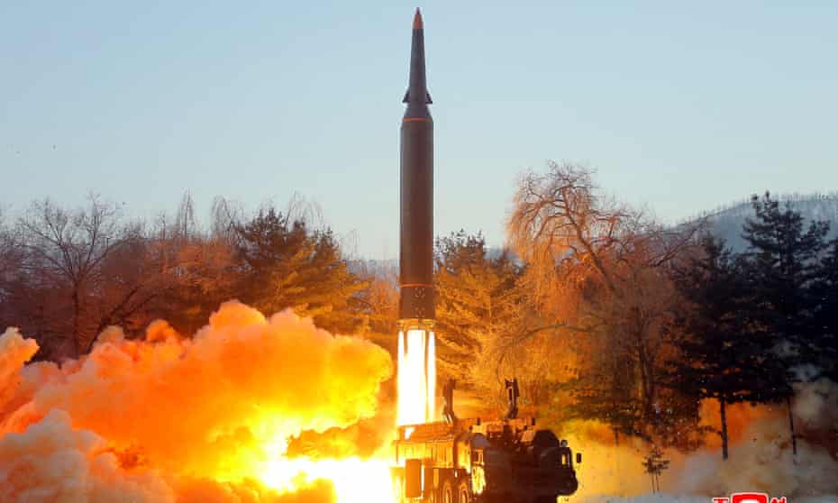 Image of a North Korea ballistic missile from 5 January