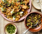 Georgina Hayden’s quick and easy recipe for charred corn, jalapeño and black bean nachos | Quick and easy Georgina Hayden’s quick and easy recipe for charred corn, jalapeño and black bean nachos | Quick and easy