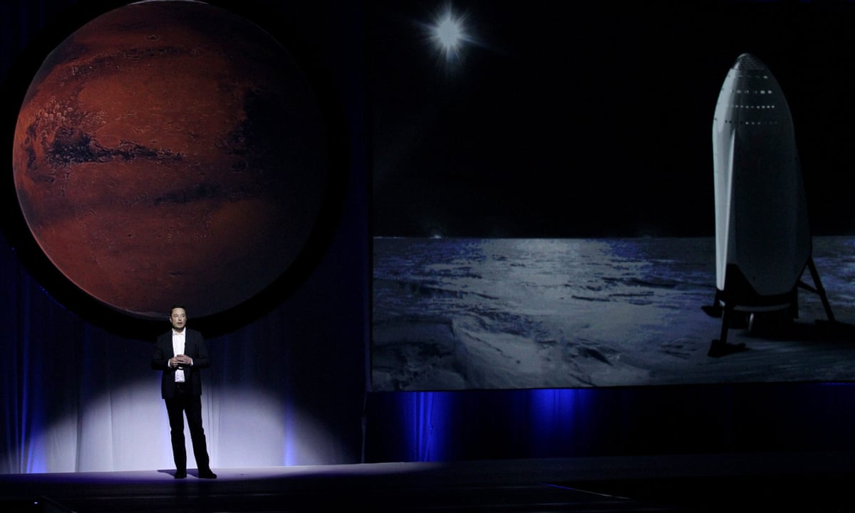 Musk says humans can be on Mars in four years. Many laugh, but some see  purpose | Elon Musk | The Guardian