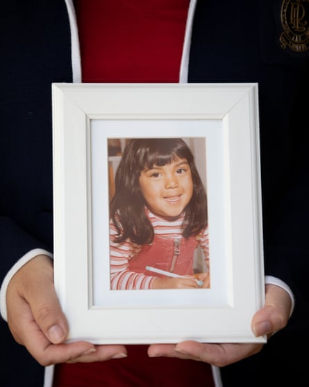 Maria Diemar when she was five years old.