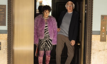 Susie Green (Susan Essman) and Larry David in Curb Your Enthusiasm