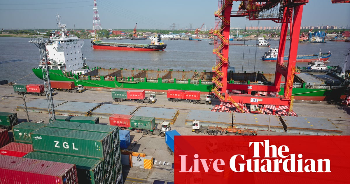 US tariff war hurting trade with China; Beijing confident' of hitting growth targets business live
