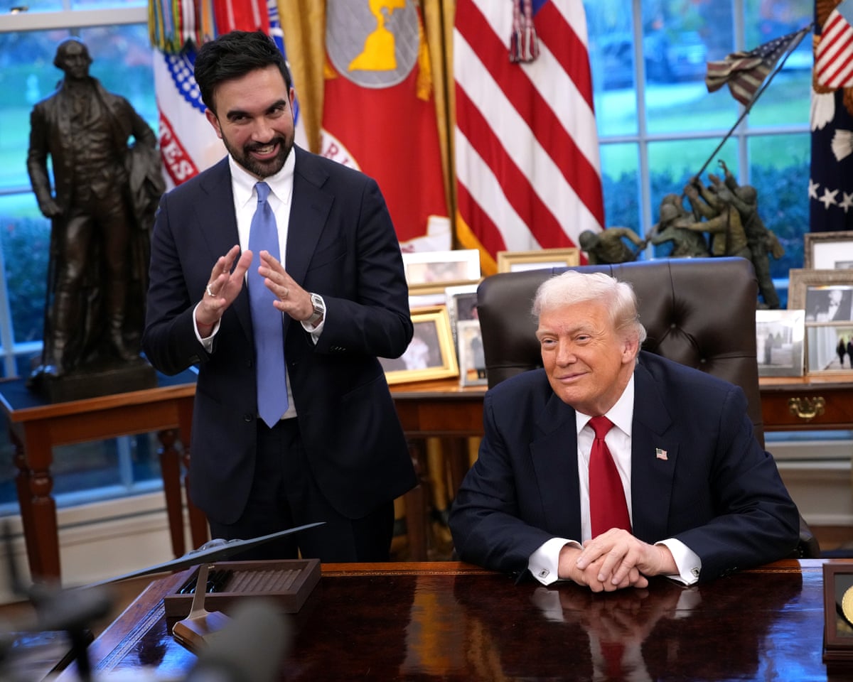 Trump and Mamdani form an unlikely alliance at White House meeting | Donald Trump | The Guardian