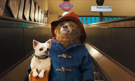 Will there be marmalade sandwiches? A still from the film Paddington, voiced by Ben Whishaw.