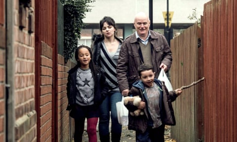 Hayley Squires and Dave Johns in I, Daniel Blake