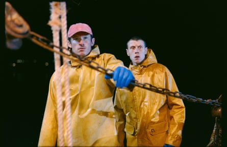 Callum Turner and George Mackay in Rose of Nevada.