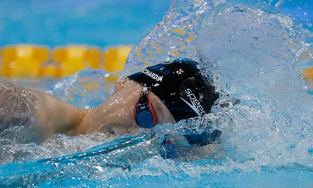 Matt Richards at the British championships