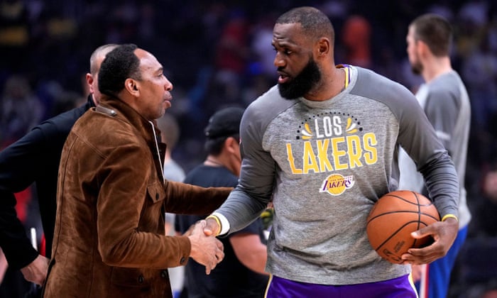 Stephen A Smith v LeBron James turns NBA's narrator into a main character | NBA | The Guardian