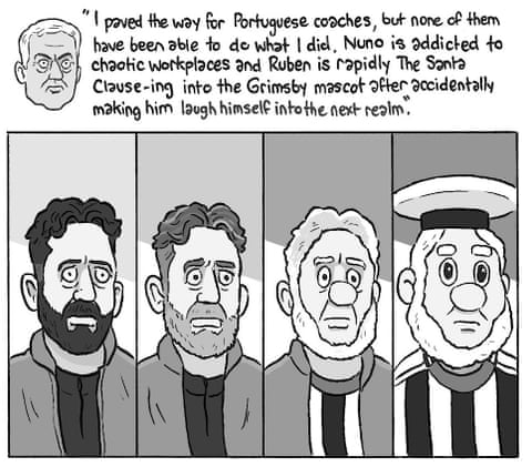 David Squires Jose Mourinho's return to Stamford Bridge, panel 6