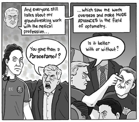 David Squires Jose Mourinho's return to Stamford Bridge, panel 4