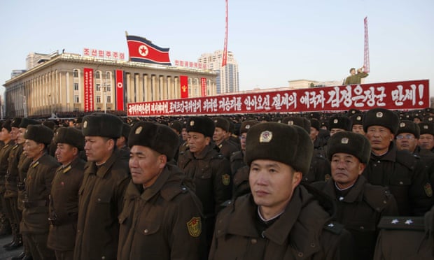 Tens of thousands of North Koreans attended a rally in Pyongyang’s central Kim Il Sung Square in December in a show of support for the country’s latest missile test.