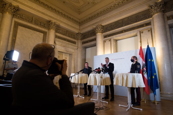 Vienna Shooting Four Dead Including Islamist Terrorist In Austria Attack Live Updates World News The Guardian