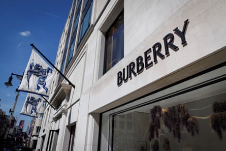 Burberry in New Bond Street, central London
