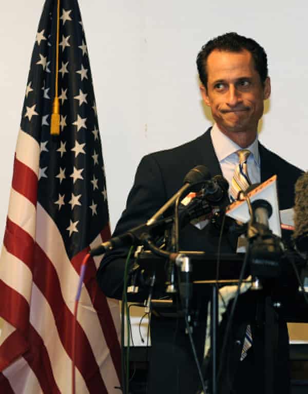 Congressman Anthony Weiner arrives for his property   league  successful  Brooklyn, New York June 16, 2011 wherever  helium  announces his determination  to resign from Congress aft  being embroiled successful  a enactment    scandal