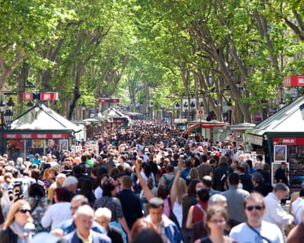 La Rambla is among the tourist hotspots.