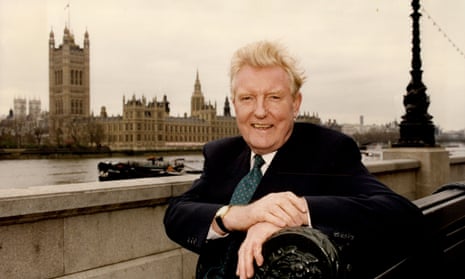 Paul Johnson with House of Commons in background