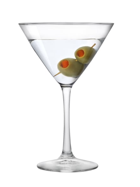 a simple martini