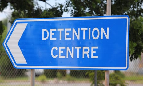 A sign for Don Dale youth detention centre in Darwin, Northern Territory.