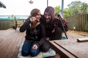 Mick Smart and girlfriend Marnie