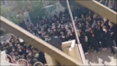 'Basij get lost!' Female protesters heckle morality police in Iran – video