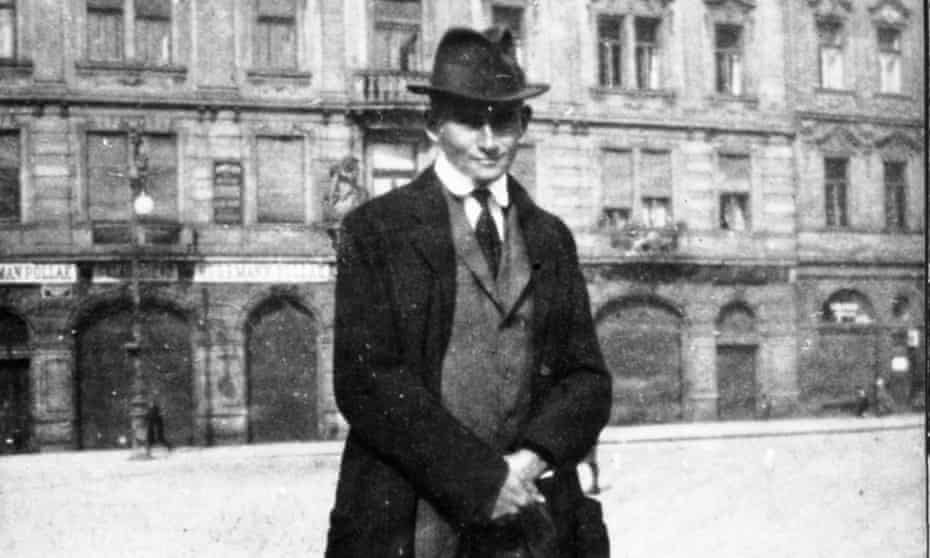 Franz Kafka on Prague’s Old Town Square.