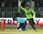 Sri Lanka v England: men’s tri-series cricket one-day international – live