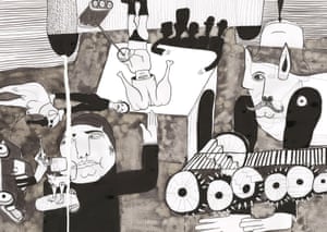 By Mohammad Omran, a Syrian artist