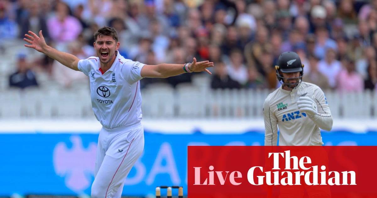England v New Zealand: first cricket Test, day four – live