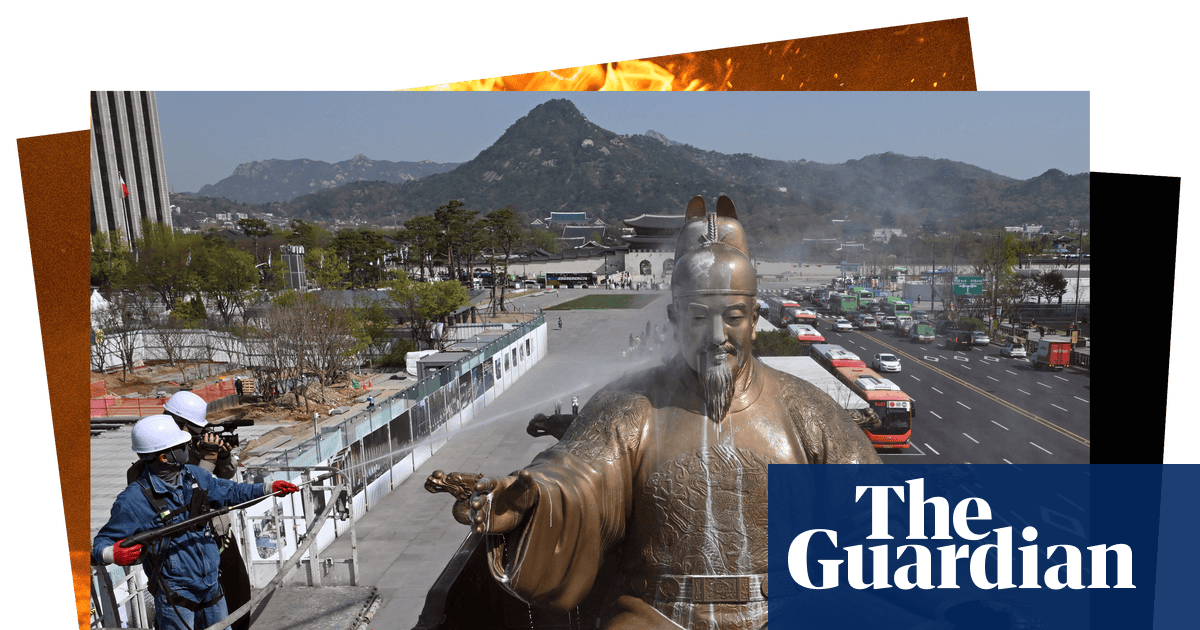 Spring clean in Seoul and tribute to Indian music legend: photos of the day – Monday