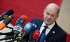 Profits on Russian assets should be used to buy weapons for Ukraine, German chancellor says, as EU leaders gather – Europe live