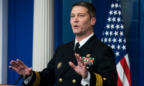 Ronny Jackson, the White House physician, was nominated as secretary of veterans affairs.