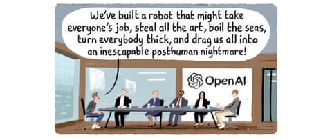 Stephen Collins cartoon on AI, panel 2